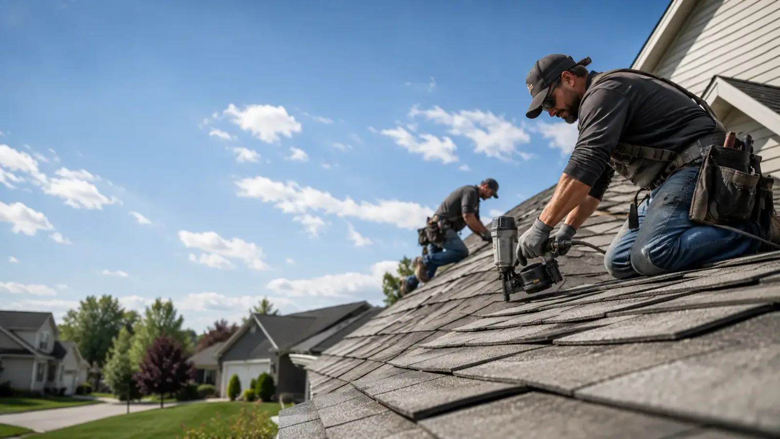 Storm Damage Roof Repair in Downs, IL near me